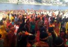 दक्षिणेश्वर हनुमान मंदिर का चौथा स्थापना दिवस एवं रामनवमी के अवसर पर भव्य कलशयात्रा निकाला गया।